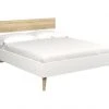 Ebuy24 Doppelbett Napoli 140x200 - Doppelbett Napoli 140x200 cm weiss/eiche. -Deutschland Betten Verkäufe 2022 61feed5ddc1142b3b92854078d9c8509 2