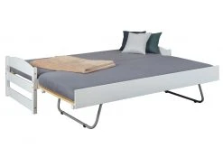 Ebuy24 Vicki Bett 90x200 - Vicki Bett 90x200 cm mit extra Bett weiss lackiert. -Deutschland Betten Verkäufe 2022 6212126ab617454e8f89e1d92cbd77b3