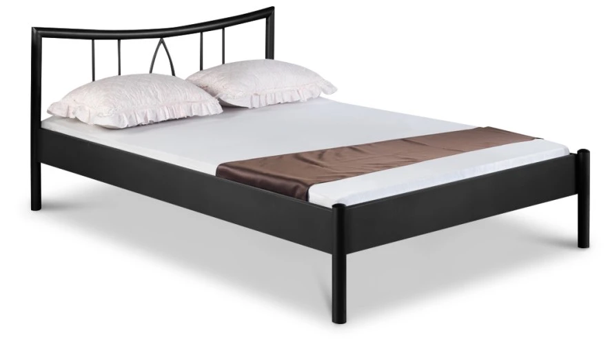EINRICHTEN24 Metallbett Hanna schwarz - Breite: 100 cm 3 EINRICHTEN24 Metallbett Hanna schwarz - Breite: 100 cm