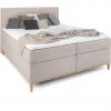 Wonello Boxspringbett Motala - Eiche Dekor - Beige - Breite: 180 cm -Deutschland Betten Verkäufe 2022 653bf6a4548949d9a98ef800335176eb