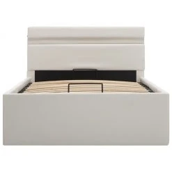 VidaXL Stauraumbett Hydraulisch mit LED - vidaXL Stauraumbett Hydraulisch mit LED Weiß Kunstleder 90×200 cm 18 VidaXL Stauraumbett Hydraulisch mit LED - vidaXL Stauraumbett Hydraulisch mit LED Weiß Kunstleder 90×200 cm -Deutschland Betten Verkäufe 2022 6cc1b54c0ecc4bffb077cc56869c69ad