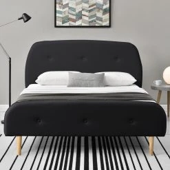 En.casa Bett Albufeira - Schwarz -Deutschland Betten Verkäufe 2022 6d9b74538e4943aca6db4bf00d43c5af