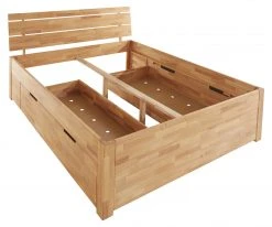 TaBoLe Möbel Massivholzbett "Ema" mit Bettkasten - Breite: 160 cm - Mit Bettkasten - 2 Bettkästen -Deutschland Betten Verkäufe 2022 6e548cacb3ee4c91851d95bf6dbf8df1.cropped 267 25 3334 2779.processed