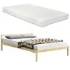 En.casa Holzbett mit Matratze - Beige - Breite: 186 cm -Deutschland Betten Verkäufe 2022 74f98c3d0dbc4f2e828b4ae110f862b2