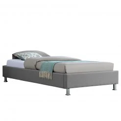 CARO-Möbel Futonbett LAREDO 90x200 cm - Grau