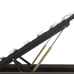 VidaXL Stauraumbett Hydraulisch mit LED - vidaXL Stauraumbett Hydraulisch mit LED Grau Kunstleder 140×200 cm -Deutschland Betten Verkäufe 2022 7bf6287c6f0c4650a720e58ad5bc0d75