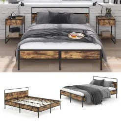 VitaliSpa Holzbett „Fyrk“ 200x160cm -Deutschland Betten Verkäufe 2022 7bfb41e2044f4c64bfa21fe17c51f3fa