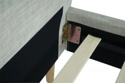 Polsterbett HWC-J98 + Lattenrost 160cm - Cremeweiß -Deutschland Betten Verkäufe 2022 7c5330b2f6de45619239f69209febe99