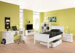 Ebuy24 Venedig Bett 90x200 - Venedig Bett 90x200 cm weiss. -Deutschland Betten Verkäufe 2022 7e9ba6a923434015ba36be3cde3fef06