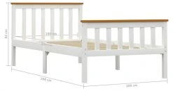 VidaXL Massivholzbett Kiefer - vidaXL Massivholzbett Weiß Kiefer 100x200 cm 13 VidaXL Massivholzbett Kiefer - vidaXL Massivholzbett Weiß Kiefer 100x200 cm -Deutschland Betten Verkäufe 2022 820f392bbc7449119b743b055dd928ac.cropped 0 256 1021 543.processed