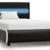 VidaXL Bettgestell - vidaXL Bettgestell mit LED Schwarz Kunstleder 90x200 cm -Deutschland Betten Verkäufe 2022 83197d76232f476f9db7d955cedd43d3.cropped 0 139 1024 645.processed