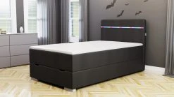 Wonello Boxspringbett Monza mit Bettkasten - Schwarz - Breite: 120 cm 15 Wonello Boxspringbett Monza mit Bettkasten - Schwarz - Breite: 120 cm -Deutschland Betten Verkäufe 2022 8532ac47233246ceb757d0c24eb7dac7