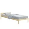 En.casa Holzbett Vimmerby 90x200 cm - Beige - 206 x 50 x 96 cm - Massivholz -Deutschland Betten Verkäufe 2022 8c8aad8e0bfb4285a89464db75a849fa
