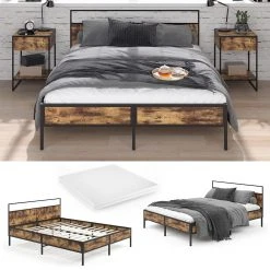 VitaliSpa Holzbett „Fyrk“ 200x160cm mit Matratze 12 VitaliSpa Holzbett „Fyrk“ 200x160cm mit Matratze -Deutschland Betten Verkäufe 2022 8e18f3f864d848e5972c95ad1f564ca8