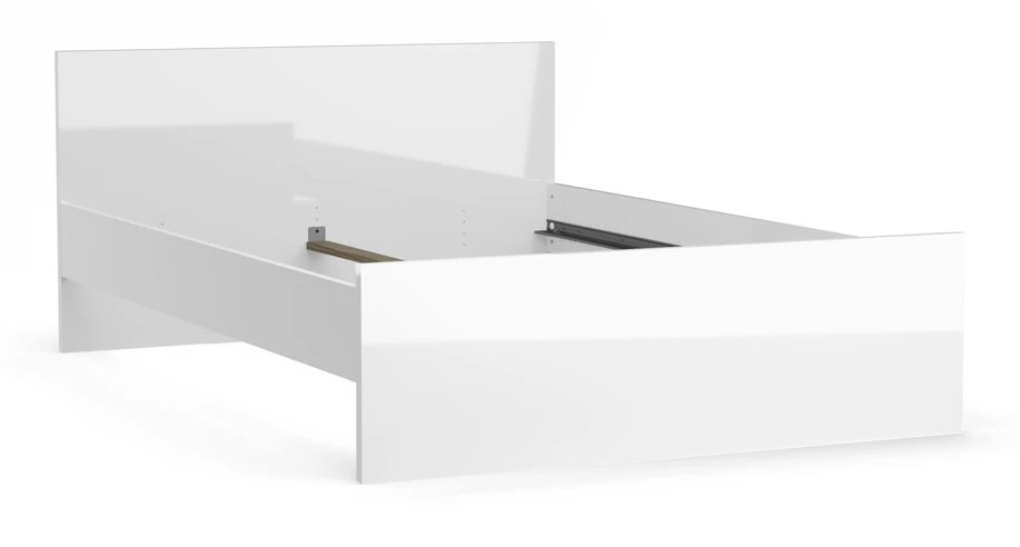 Ebuy24 Nada Bett 160 - Glas Weiß 6 Ebuy24 Nada Bett 160 - Glas Weiß – Bild 4