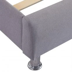 CARO-Möbel Polsterbett CANNES 140x200 cm - Grau -Deutschland Betten Verkäufe 2022 90ee0c62cd9049ac871a961e0027314e