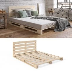 VitaliSpa Palettenbett 160x200cm Natur mit Kopftei 10 VitaliSpa Palettenbett 160x200cm Natur mit Kopftei -Deutschland Betten Verkäufe 2022 940236d649544db9bc19c18ecf290da3