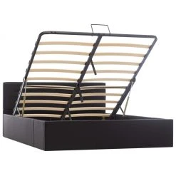 VidaXL Stauraumbett Hydraulisch Kunstleder - vidaXL Stauraumbett Hydraulisch Schwarz Kunstleder 140×200 cm -Deutschland Betten Verkäufe 2022 943573f76e174a90ab6ad66e139c46e9