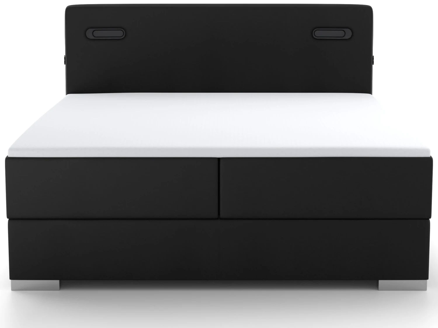 Wonello Boxspringbett Modesto mit Bettkasten - Schwarz 6 Wonello Boxspringbett Modesto mit Bettkasten - Schwarz – Bild 4