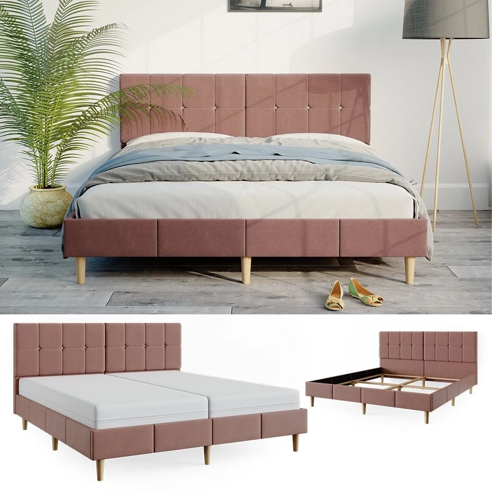 VitaliSpa Polsterbett „Iris“ 180x200cm Desert 7 VitaliSpa Polsterbett „Iris“ 180x200cm Desert – Bild 5