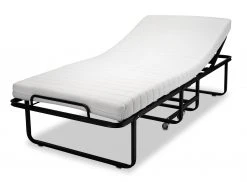 EINRICHTEN24 Gästebett verstellbares Kopfteil 90x200