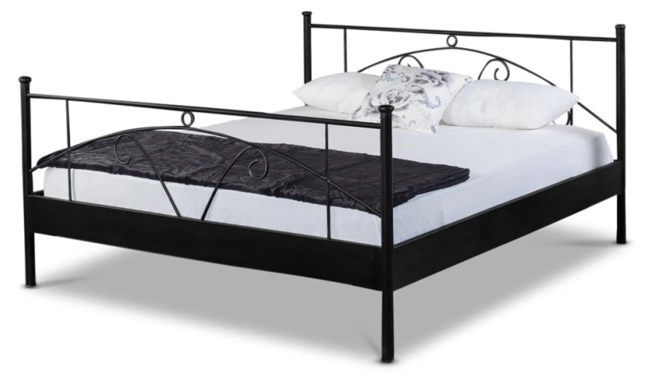 EINRICHTEN24 Metallbett Anna schwarz - Breite: 180 cm 3 EINRICHTEN24 Metallbett Anna schwarz - Breite: 180 cm