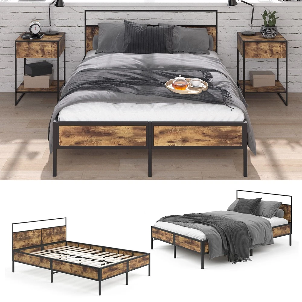 VitaliSpa Holzbett „Fyrk“ 200x140cm 6 VitaliSpa Holzbett „Fyrk“ 200x140cm – Bild 4