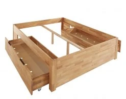 TaBoLe Möbel Massivholzbett "Santos" mit Bettkasten - Breite: 180 cm - 2 Bettkästen - Mit Bettkasten -Deutschland Betten Verkäufe 2022 a76c287d8be84310a9b7f691ea6d5dc9