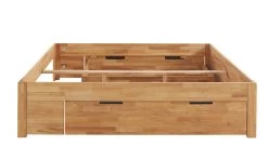 TaBoLe Möbel Massivholzbett "Santos" mit Bettkasten - Breite: 180 cm - 2 Bettkästen - Mit Bettkasten -Deutschland Betten Verkäufe 2022 aa400dd11292493b8edb3e5098958aa2