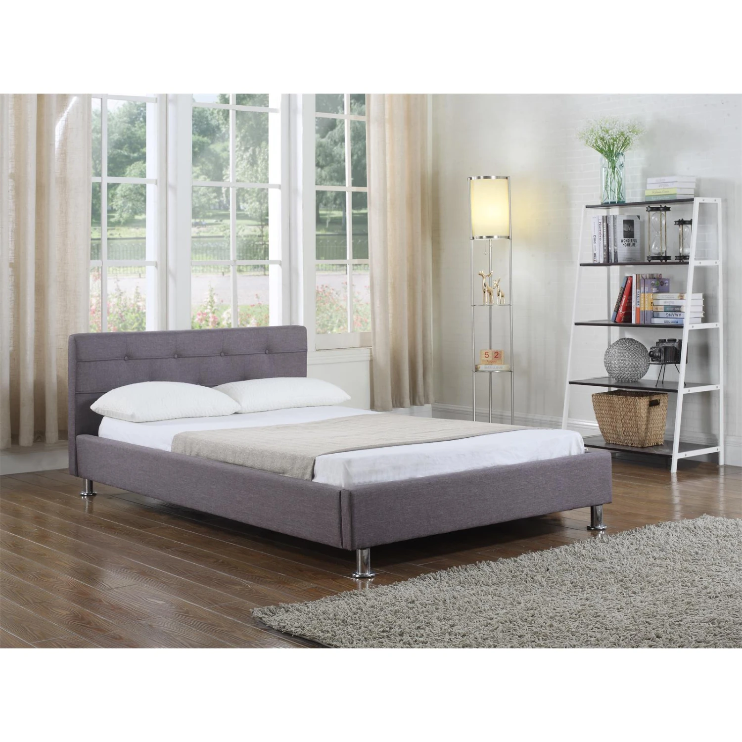 CARO-Möbel Polsterbett LAREDO 120x200 cm 4 CARO-Möbel Polsterbett LAREDO 120x200 cm – Bild 2