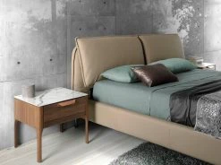 ANGEL CERDA Gepolstertes Nerzbett aus Kunstleder -Deutschland Betten Verkäufe 2022 b01e9536a58c45faa998d0ef1b42da84