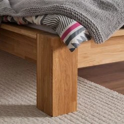 Ars Natura Massivholzbettgestell ParosWood - Eiche - 180 x 200cm -Deutschland Betten Verkäufe 2022 bett arendal massivholz 140 x 200cm eiche geoelt 4075548