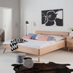 Mørteens Bett Finsby - 180 x 200cm -Deutschland Betten Verkäufe 2022 bett finsby buche massiv 160 x 200cm 4272312
