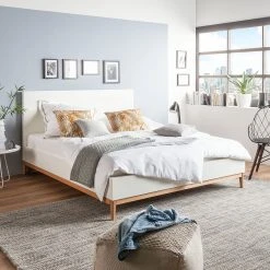 Mørteens Bett Lindholm I - 180 x 200cm -Deutschland Betten Verkäufe 2022 bett lindholm i mattweiss 160 x 200cm 3814300