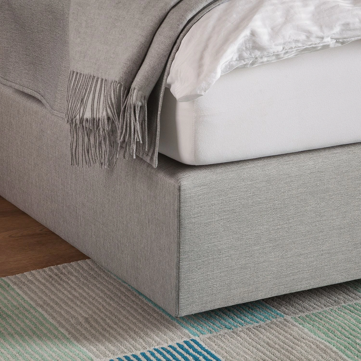 Fredriks Boxspringbett Ramona VII - Hellgrau - 140 x 200cm 11 Fredriks Boxspringbett Ramona VII - Hellgrau - 140 x 200cm – Bild 9