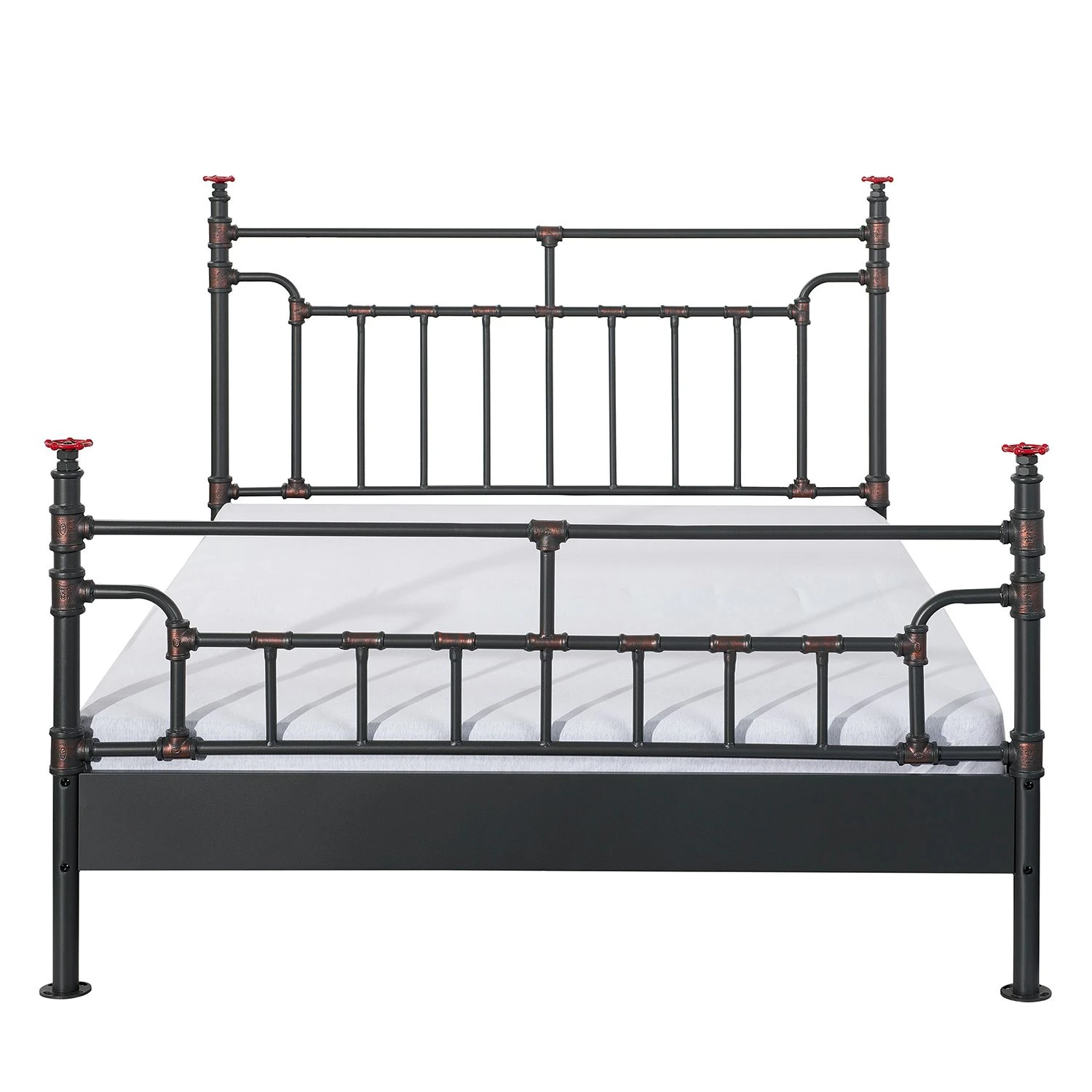 Neue Modular Bett Water Pipe - Stahl - Schwarz / Kupfer 4 Neue Modular Bett Water Pipe - Stahl - Schwarz / Kupfer – Bild 2