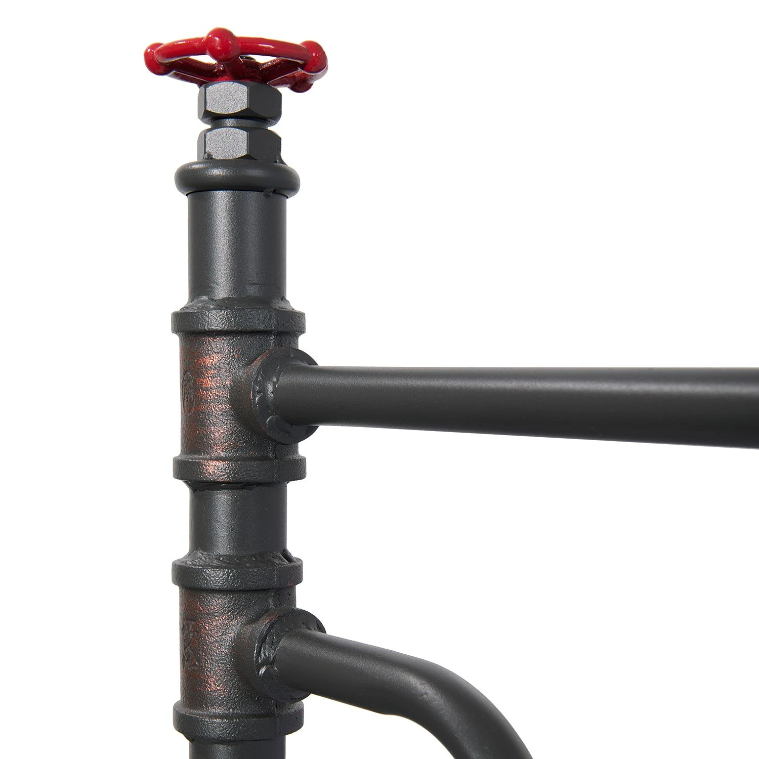 Neue Modular Bett Water Pipe - Stahl - Schwarz / Kupfer 9 Neue Modular Bett Water Pipe - Stahl - Schwarz / Kupfer – Bild 7