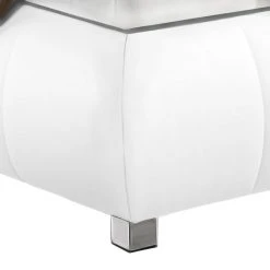 Monaco Boxspringbett Elay Kunstleder - Weiß - 180 x 200cm - Kaltschaummatratze - H3 9 Monaco Boxspringbett Elay Kunstleder - Weiß - 180 x 200cm - Kaltschaummatratze - H3 -Deutschland Betten Verkäufe 2022 boxspringbett elay kunstleder weiss 286007