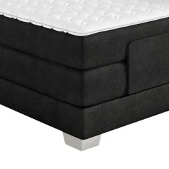 Fredriks Boxspringbett Kinowo - 180 x 200cm -Deutschland Betten Verkäufe 2022 boxspringbett kinowo motorisch verstellbar webstoff schwarz 180 x 200cm 4928284