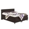 Loftscape Boxspringbett Melody - Anthrazit - 180 x 200cm - Bonellfederkernmatratze - H2 - Kaltschaumtopper
