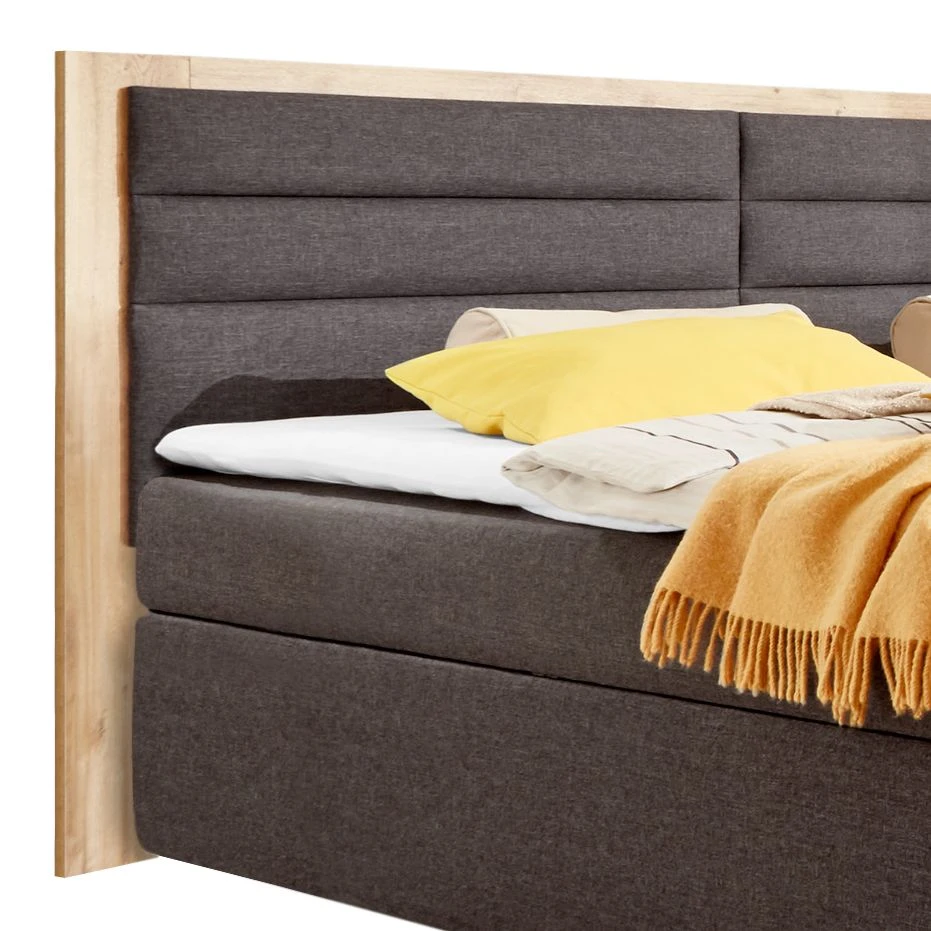 Wimex Polsterbett Orlando - inkl. Topper & Bettkasten - Anthrazit / Plankeneiche Dekor 9 Wimex Polsterbett Orlando - inkl. Topper & Bettkasten - Anthrazit / Plankeneiche Dekor – Bild 7