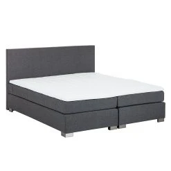 Fredriks Boxspringbett Ramona II - Grau - 180 x 200cm -Deutschland Betten Verkäufe 2022 boxspringbett ramona ii inklusive topper strukturstoff grau 361618
