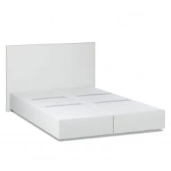 Fredriks Boxspringbett Ramona VI Kunstleder - Weiß - 140 x 200cm -Deutschland Betten Verkäufe 2022 boxspringbett ramona vi 140 x 200cm weiss 4056684