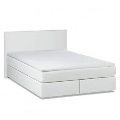 Fredriks Boxspringbett Ramona VI Kunstleder - Weiß - 140 x 200cm -Deutschland Betten Verkäufe 2022 boxspringbett ramona vi 140 x 200cm weiss 4056692