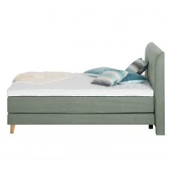 Mørteens Boxspringbett Mälby - Khaki - 180 x 200cm -Deutschland Betten Verkäufe 2022 boxspringbett sorsele webstoff 3676557