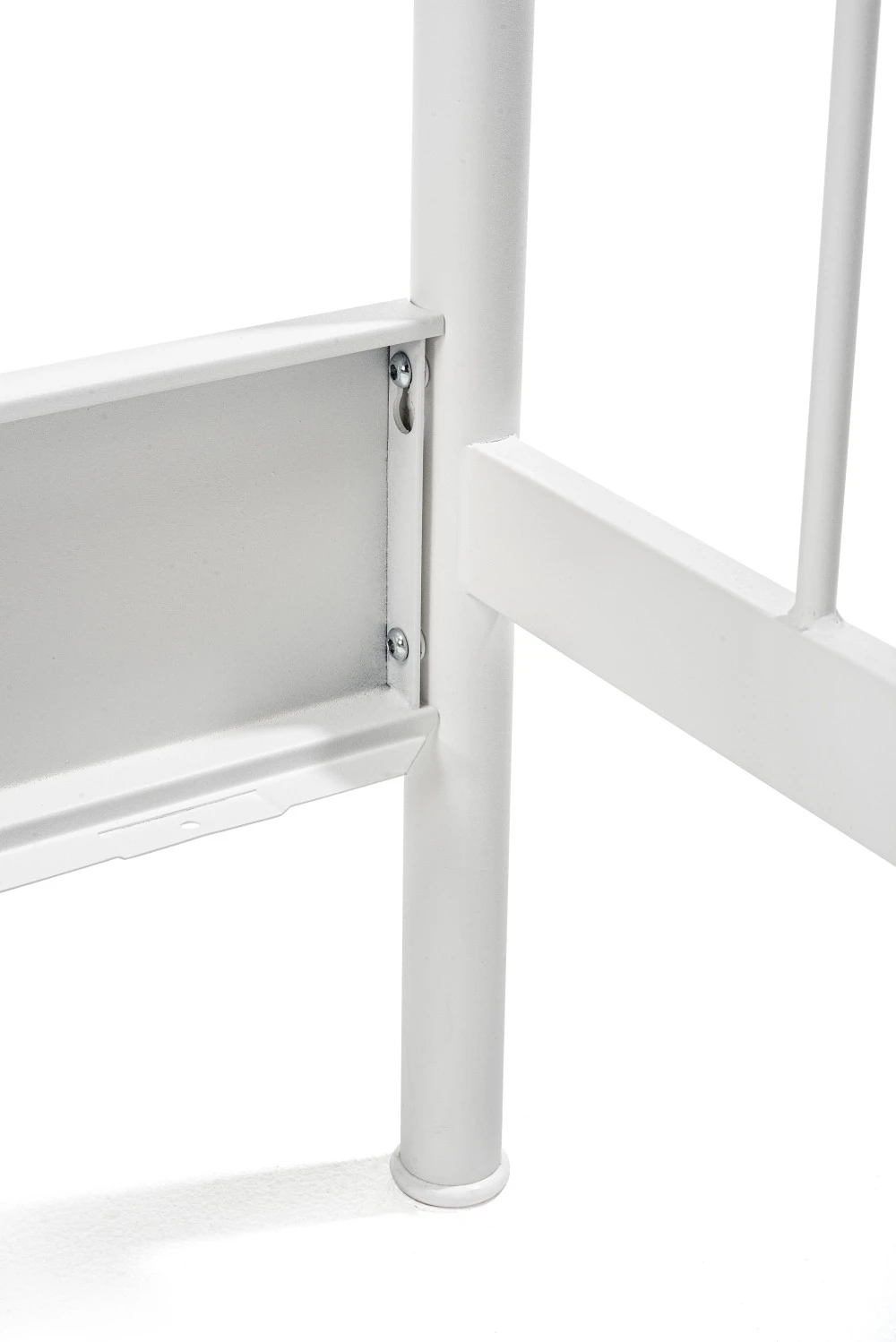 EINRICHTEN24 Metallbett Maya weiss 90x200 cm 6 EINRICHTEN24 Metallbett Maya weiss 90x200 cm – Bild 4