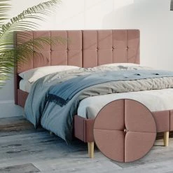 VitaliSpa Polsterbett „Iris“ 160x200cm Desert -Deutschland Betten Verkäufe 2022 c1fb0394d8d245d8a7e4fd60523a268d