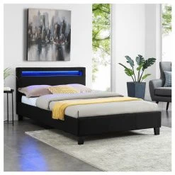 CARO-Möbel Polsterbett mit LED SATOKA 120x200 cm 7 CARO-Möbel Polsterbett mit LED SATOKA 120x200 cm -Deutschland Betten Verkäufe 2022 cbe69608537e466897ac2c4692d59fd8