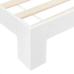 En.casa Holzbett Raisio - Weiß - Breite: 124 cm -Deutschland Betten Verkäufe 2022 ce1759f944574f33971dc7769a98ffe6