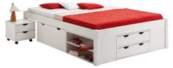 IDIMEX Funktionsbett SABRINA 140x200 cm - Weiß
